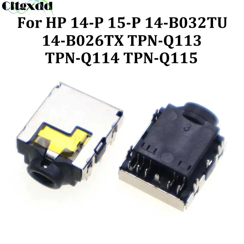 1pcs 3.5mm Audio Jack Headphone Port Female Socket Connector For HP 14-P 15-P 14-B032TU 14-B026TX TPN-Q113 TPN-Q114 TPN-Q115