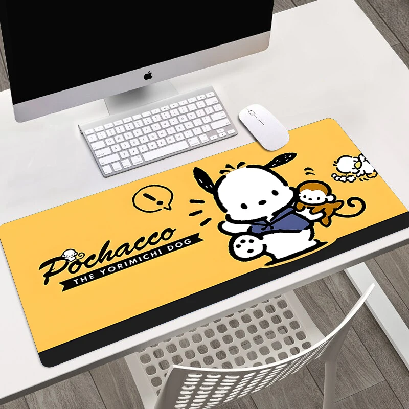 Large Mousepad XXL Pochacco Pad Keyboard Gaming Accessories Mouse Mats Game Office Computer Desk Mat  placemats for table