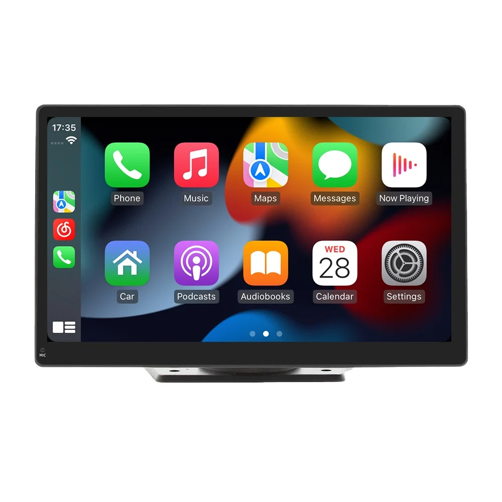 

BQCC 9" IPS Carplay Dashboard Monitor with GPS DVR Camera Vehicle Stereo BT/AUX/DAB+ Car Stereo Touch Control Review Car Screen