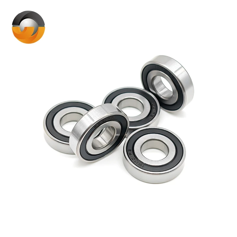 4pcs/lot 16001RS 12x28x7mm Bearing Chrome Steel Rubber Sealed Deep Groove Ball Bearing High Speed Mechanical Equipment Parts