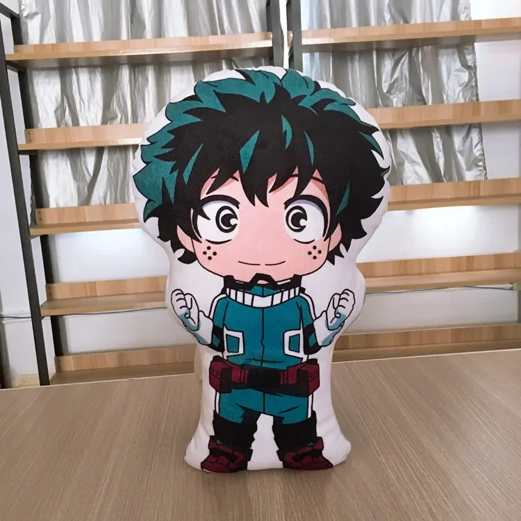 Anime Randapparatuur Bakugou Katsuki Asui Tsuyu Soft Gevulde Pluche Kussens Woondecoratie Verjaardagscadeautjes Vrienden of Meisjes