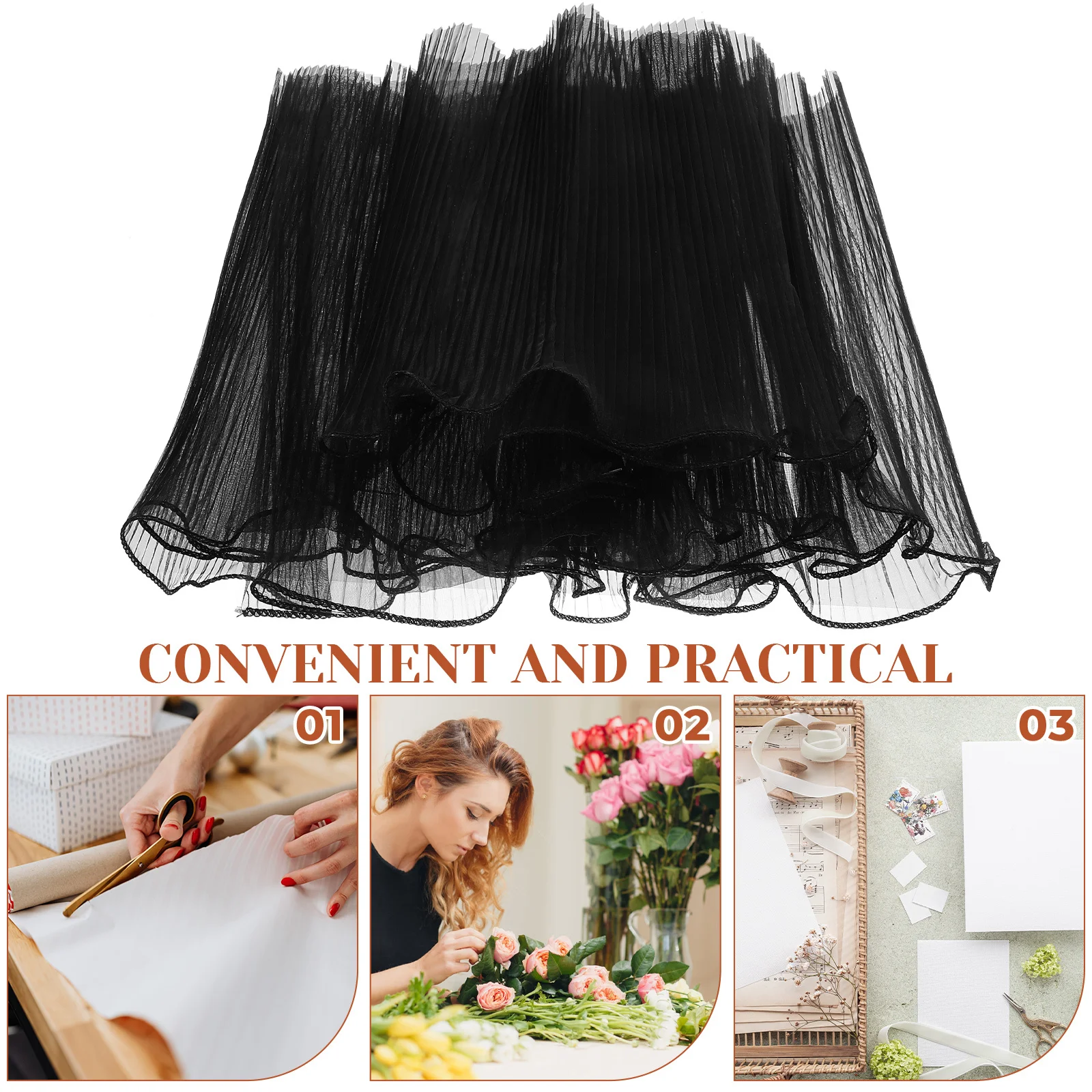 

Net Tulle Flower Wrapping Yarn Mesh For Wedding Bouquet Packaging Decorative Gift Wrap Party Floral Yarn