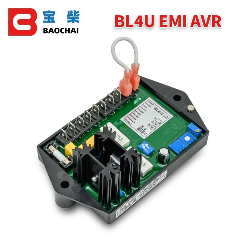 Imagem -03 - Regulador de Tensão Automático Bl4u Gerador Avr ac Fase sem Escova Control Board