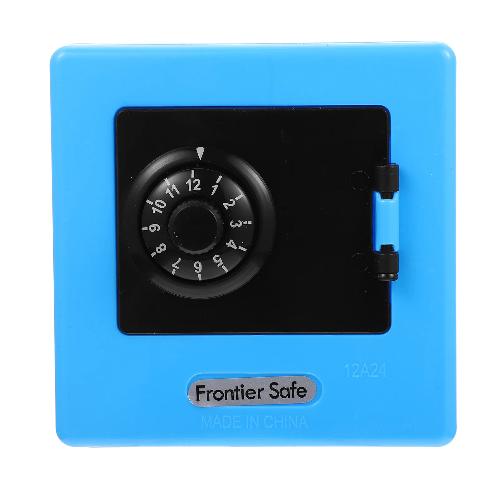 

Safes Mini Girls Password Piggy Bank Blue Plastic Kids Money Pot Child