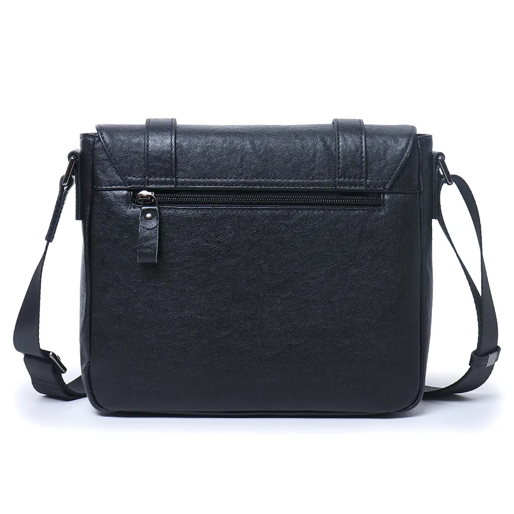 Men's Genuine Leather Shoulder Bag Crossbody Bag Casual Small Bag Cowhide Veg Tanned Bag