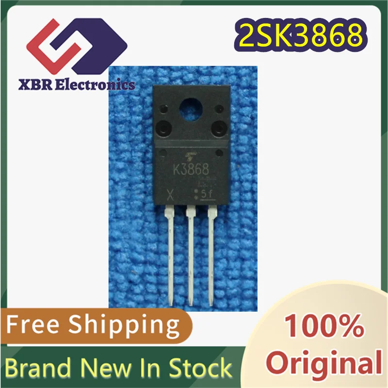 

(10/50 pieces) K3868 2SK3868 TO-220F MOS Field Effect Transistor 500V 5A Brand New Genuine Product Free Shipping