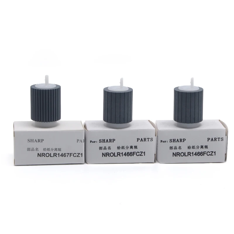 

2 комплекта NROLR1467FCZ2 NROLR1466FCZ1 Ролик подачи для Sharp 550 363 453 503 565 555 620 623 625 700 Подхватывающий ролик