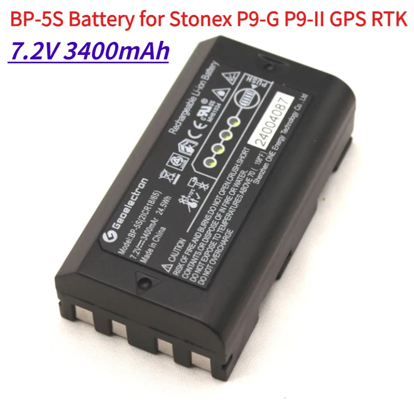 

3400mAh BP-5S Battery for Stonex P9-G P9-II GPS RTK Controller Unistrong G970 Foif A90 F90 GPS RTK High Quality Li-ion Battery