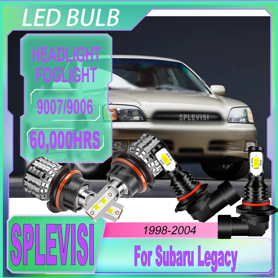 

- Enhanced Visibility SafeBeam LED Headlight & Fog Light Car Light Bulb For Subaru Legacy 1998 1999 2000 2001 2002 2003 2004