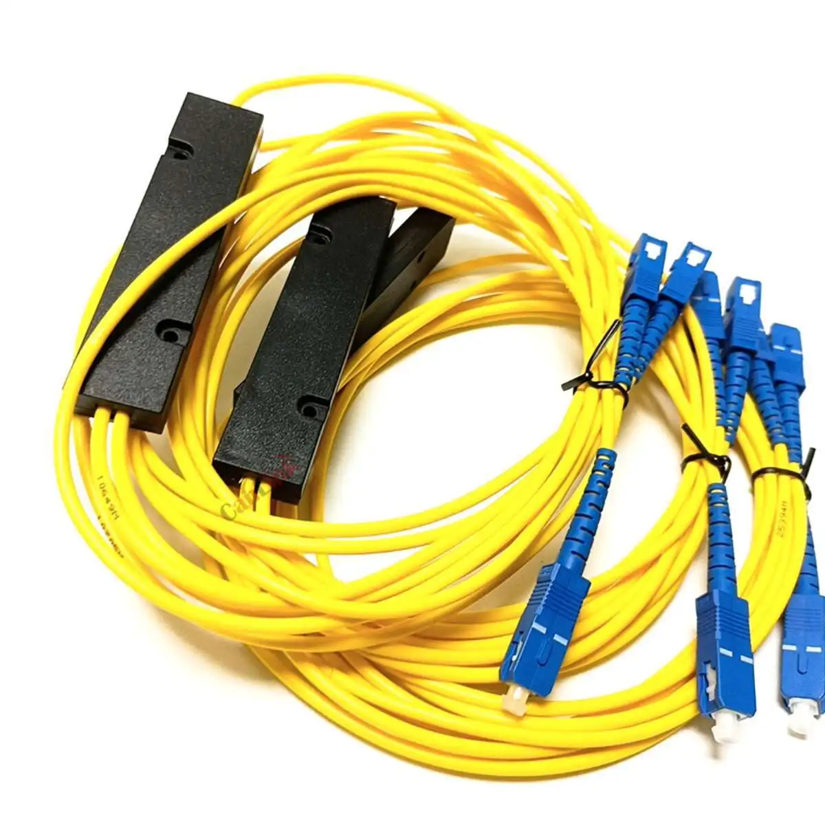 

SC UPC 1X2 PLC Singlemode Fiber Optical Splitter FBT Optical Coupler 1X2 Fiber Optical Splitter Ratio 50/50