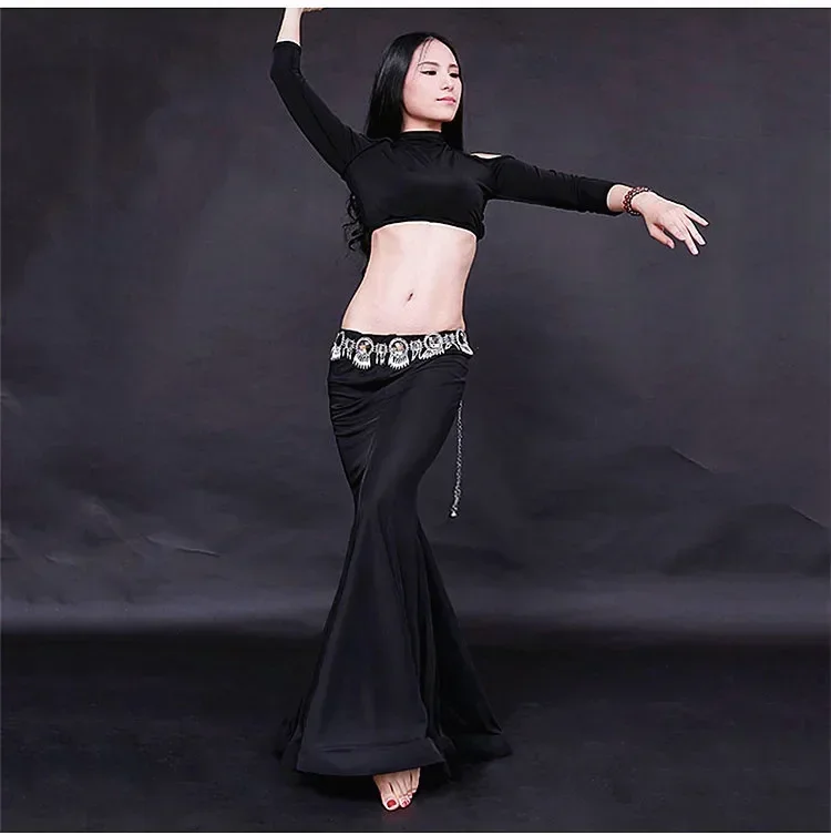 Belly Indian eastern hair swinging baladi dance costumes Bellydance oriental dancing costume clothes bra belt skirt dress 3256