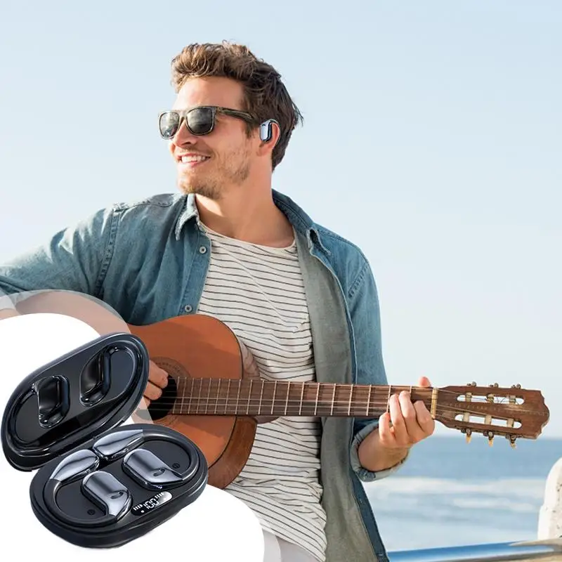 Earbud penerjemah bahasa Real Time, 144 bahasa penerjemah Pods tampilan baterai, Fitness untuk musik dan panggilan dua Wa