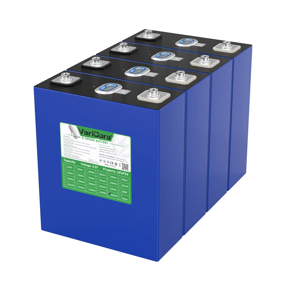 1 pièces Grade A 3.2V 360Ah LiFePO4 batterie Rechargeable Lithium fer Phosphate pour 12v 24v 36v voyage camping-cars solaires voiturette de Golf Yacht