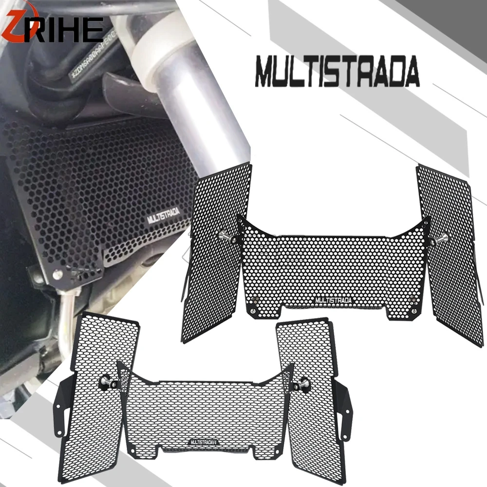 

Multistrada V4 Pikes Peak 2025 2026 2024 Radiator Guard Protector Grille Cover For Ducati Multistrada V4 S V4S Sport 2021-2023