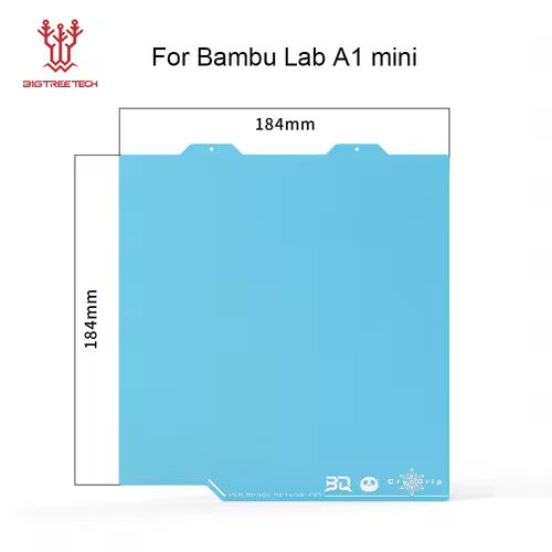 BIQU Panda Build Plate CryoGrip Pro Coating No Clog Spring Steel Double-sided for BambuLab Voron Kobra Adventurer 5M 3D Printer - Image 24