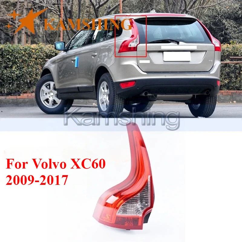 

Задний фонарь заднего бампера CAPQX для Volvo XC60 2009-2017, задний фонарь, задний фонарь, стоп-сигнал