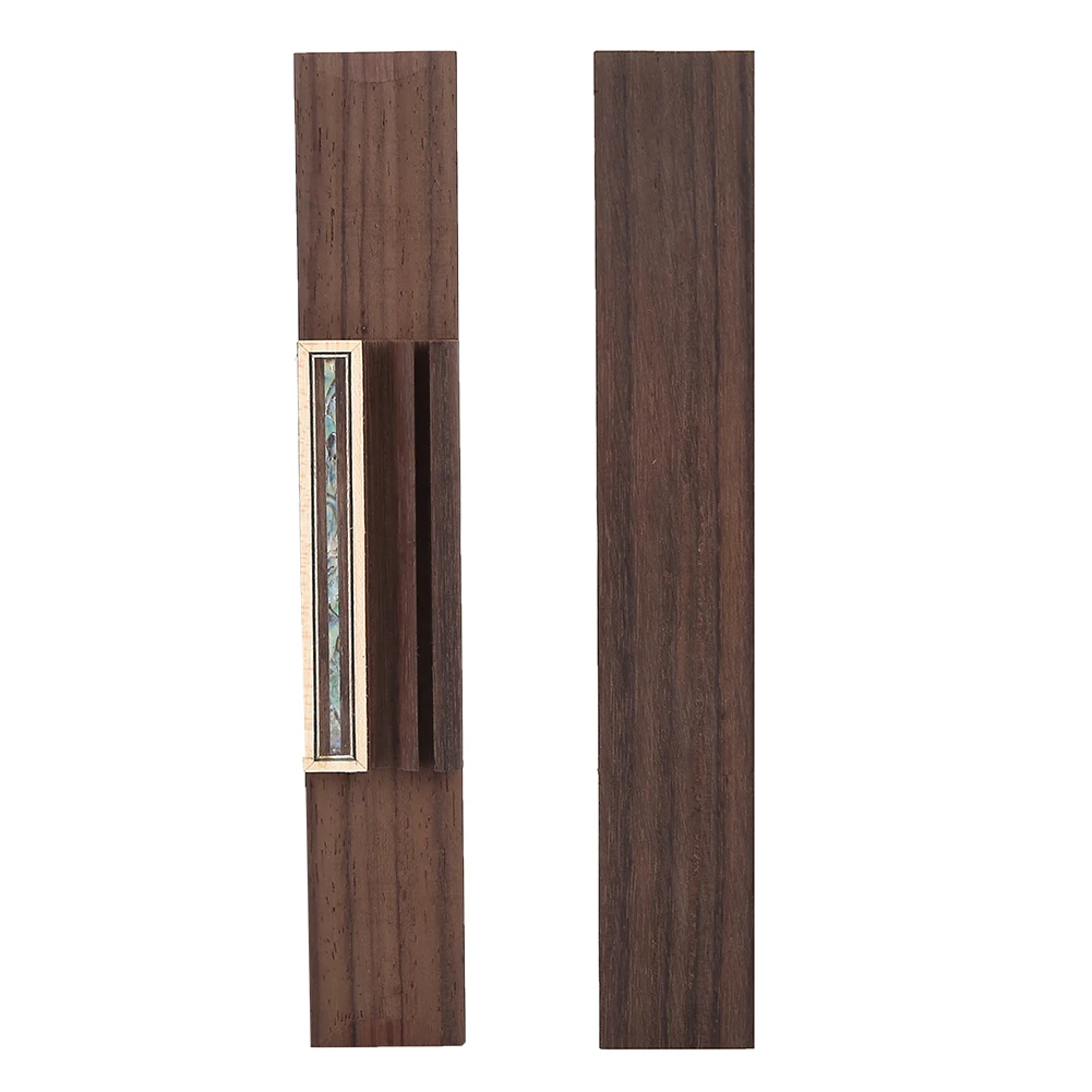 قطع غيار جسر خشبي من خشب الورد ملحقات أدوات للجيتار الكلاسيكي ملحقات جسر الجيتار الخشبي