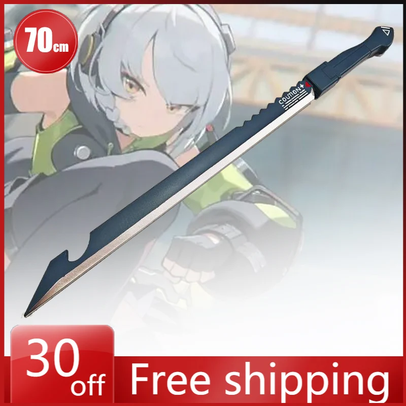 

70cm Zenless Zone Zero Prop model Anby Demara cos play Sword Blade interesting Model Anime Games pu Holiday gifts children toys