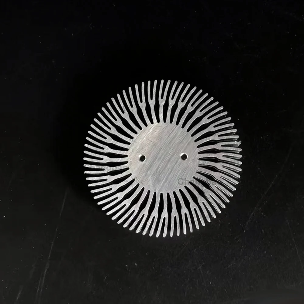 72mm*H10mm Led Radiator 4W 5W 6W 7W High Power Led COB Heatsink