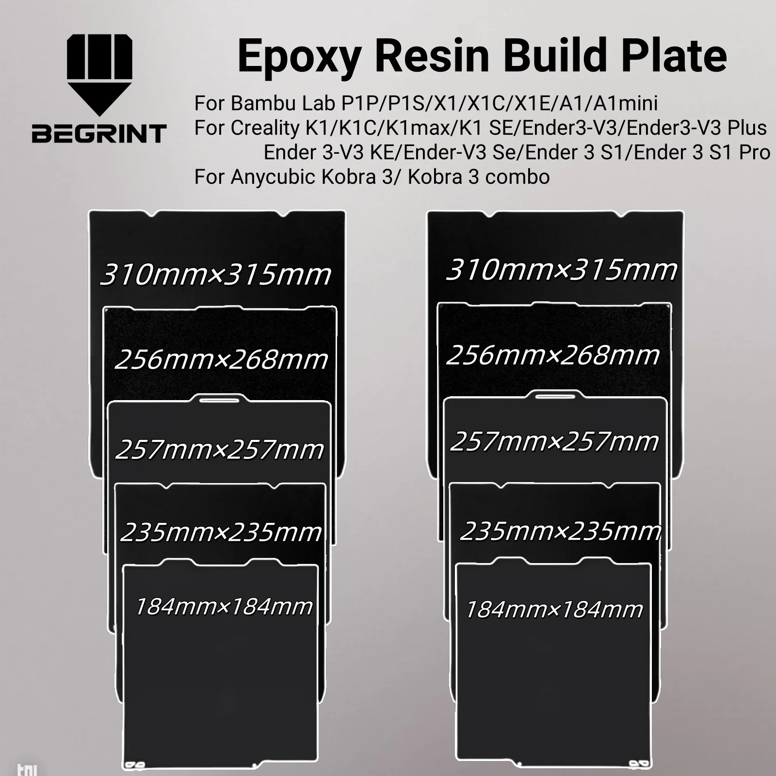 �y�Z�[�����zBambu Lab A1 mini�p�G�|�L�V�����r���h�v���[�g�ACreality K1C K1 Max Ender-3 V3�p���ʃX�v�����O�X�`�[���V�[�g