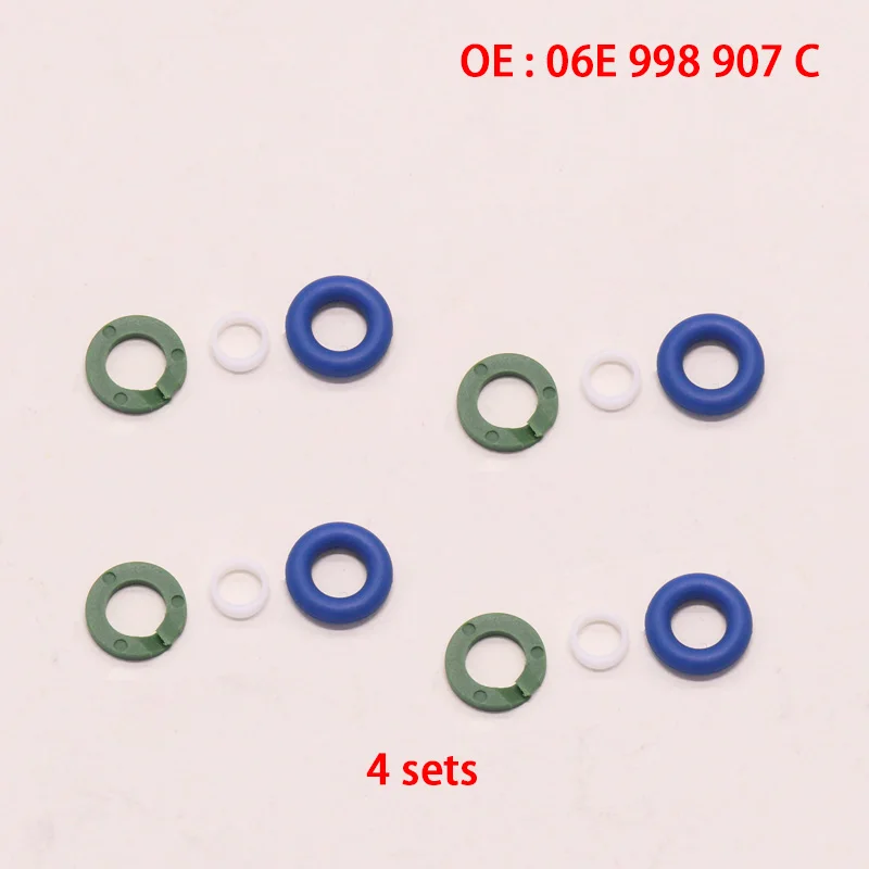 OE جودة 06E998907C حاقن الوقود إصلاح مجموعة الختم ل 4.2 أودي A8 2010 2011 2012 2013 A7 2011-2014 فولكس فاجن طوارق 2011- 2018
