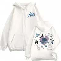 Cantante Ado Hibana World Tour 2025 sudaderas con cremallera Harajuku estilo japonés sudaderas con cremallera hombres mujeres Casual moda jerseys