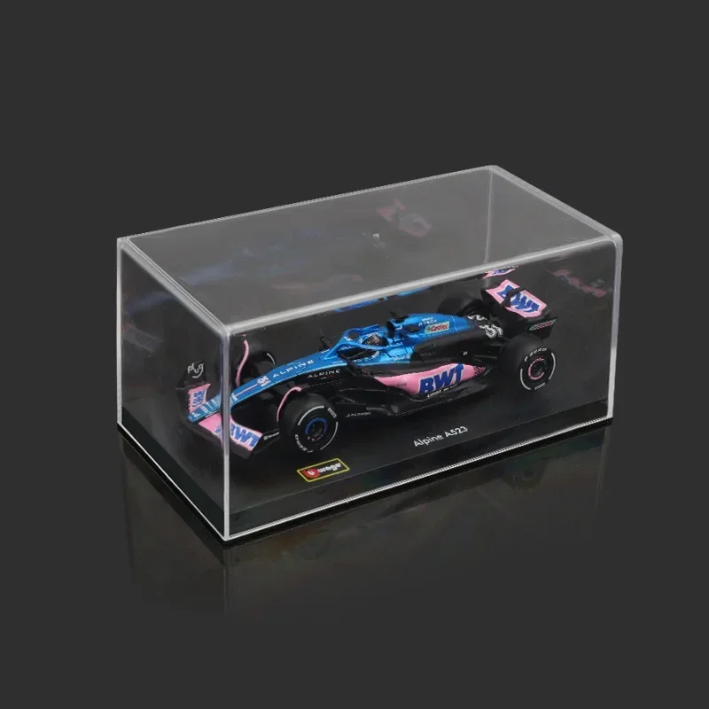 Bburago 1:43 Alpine F1 Team  10 Pierre Gasly  31 Esteban Ocon Formula Racing Static Simulation Die Casting Alloy Car Model Toy