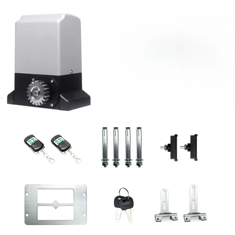 

AC220V 370W/1300W/1500W Linear Sliding Door Electric Door Opener, Automatic Sliding Door Motor Remote Wireless Remote Control