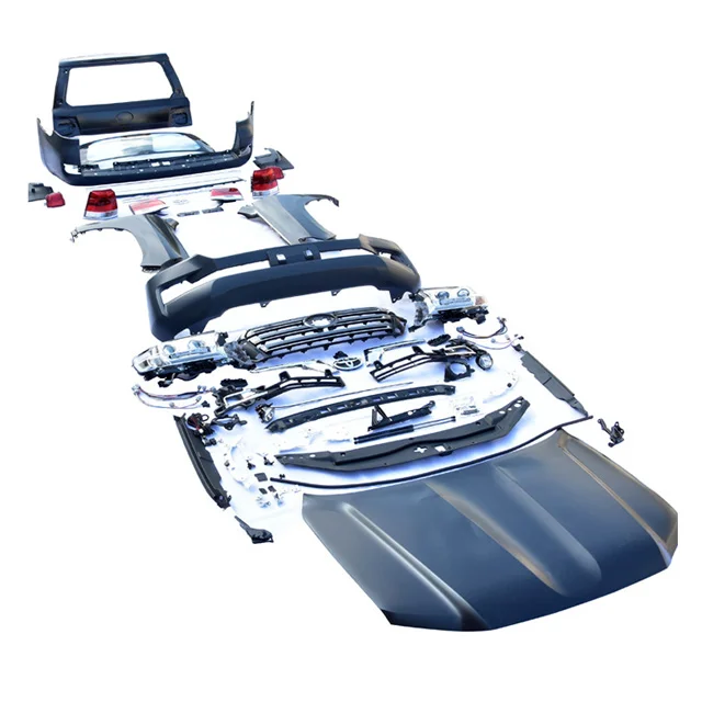 

2016 Old Upgrade Facelift With Front&Rear Bumper HeadLIght Car Accessories LC 200 Body Kit For Toyota Land Cruiser 200