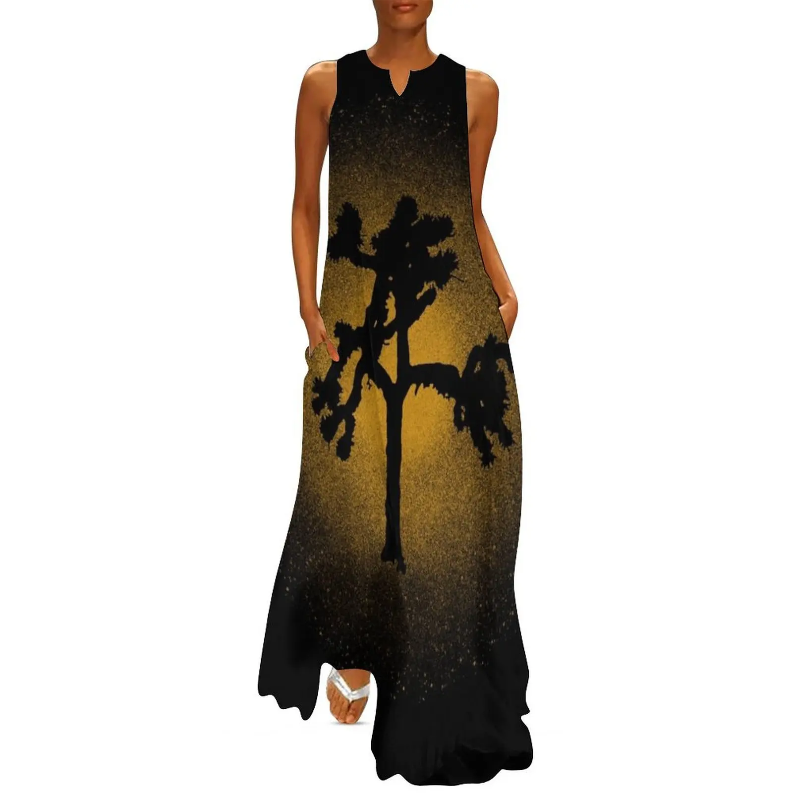 

Joshua Tree Gold 30th Long Dress cocktail dresses women's fashion dresses Dress