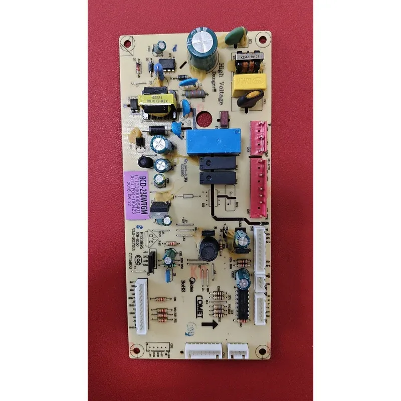 

Подходит для холодильника Midea BCD-230/226WTGM 17131000005401, основная плата питания LLL