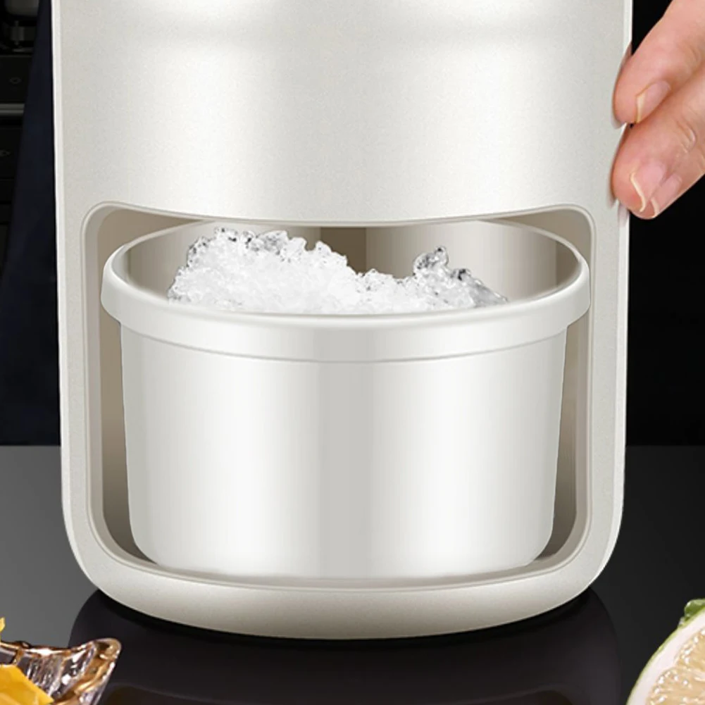 Manual Ice Shredding Machine Creative Ice Slush Maker Machine Household Hand-Cranking Practical Portable Ice Cream Tools