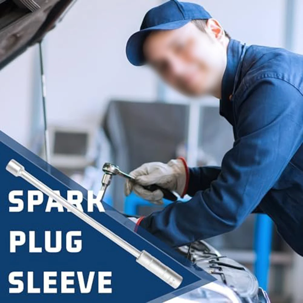 

For Engine Maintenance Flexible Igniter Sleeve Engine Igniter Wrench Set Automotive Work Efficient Engine Repair Tools