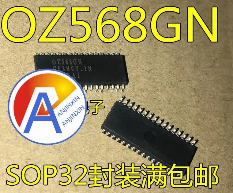 

10pcs 100% orginal new OZ568 OZ568GN 02568GN LCD power supply SOP-32