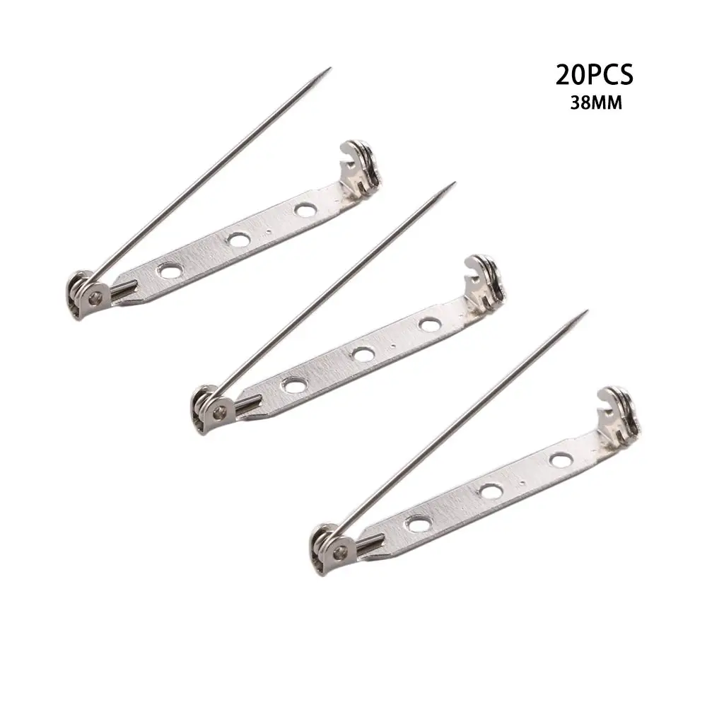 مطلي الحديد شارة حامل شريط الظهر دبابيس قفل آمن بروش بروش بروش الأساسية