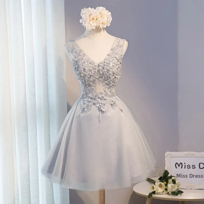 

ort Maids Dr Summer New Sle Sister Skirt Long Maid Dr Year Conference Small Dr Ele Sle Bow Tie Long Skirt