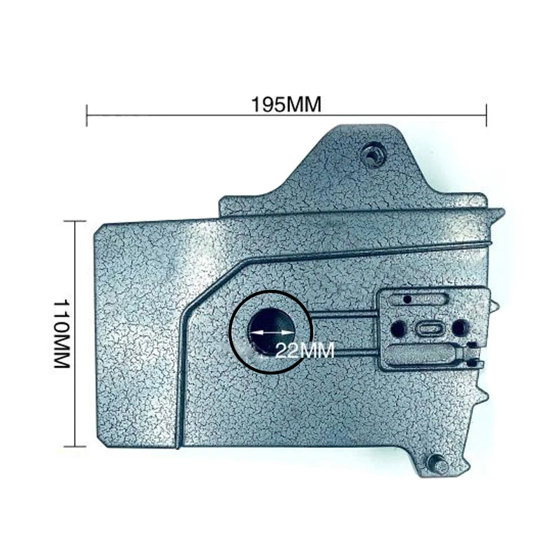 Bimetal Part Chainsaw Gearbox For Chainsaw Repair Bimetal Construction Precision Gear Design Self-matching Nuts