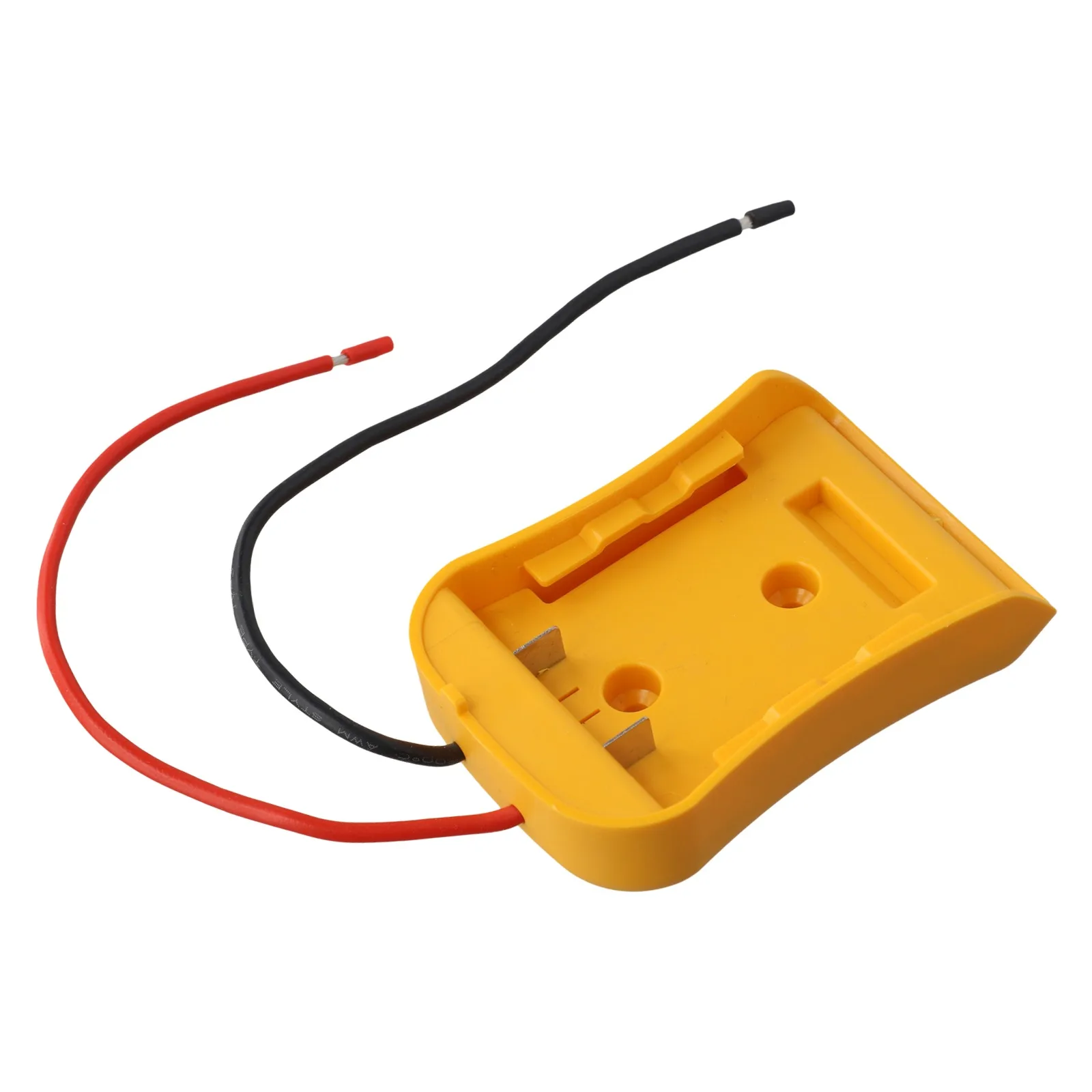 

For 18V For Battery External Power Supply DIY Wire Connection Adapter Yellow ABS High Power Tool Accessories