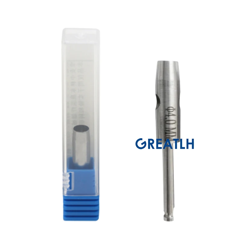 Dental Surgical Implant Tissue Punch Stainless Steel Gingival Ring Cutter Low Speed Handpiece Dental Materials