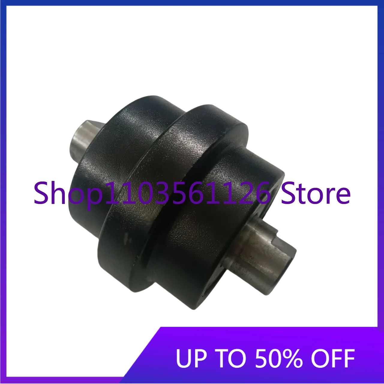 High Quality Mini Excavator Support Wheel Heavy Duty Ground Wheel for 13/15/18 Machines Towing Chain Included