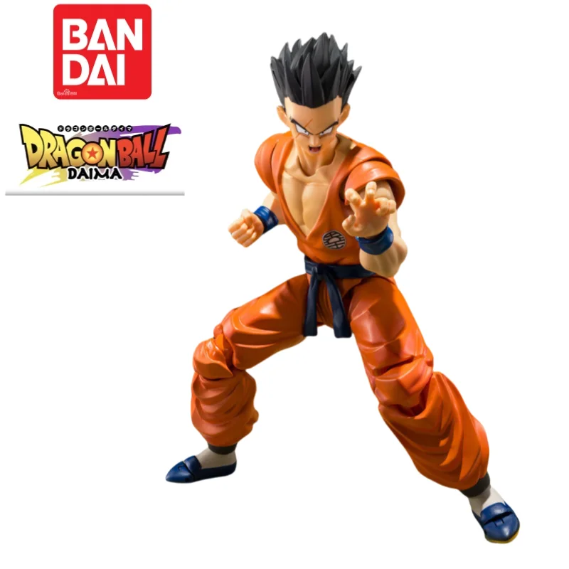 Caja Original 100% genuina Bandai S.h.figuarts Dragon Ball en Stock adornos originales figura Yamcha modelo mercancía de Anime
