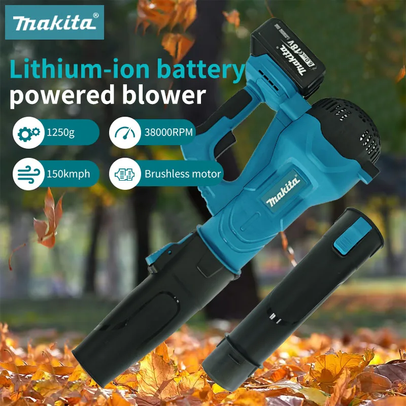 ماكيتا 38000 دورة في الدقيقة منفاخ هواء لاسلكي بدون فرش يده ورقة نفاثة توربو منفاخ أداة السلطة لبطارية ماكيتا 18 فولت