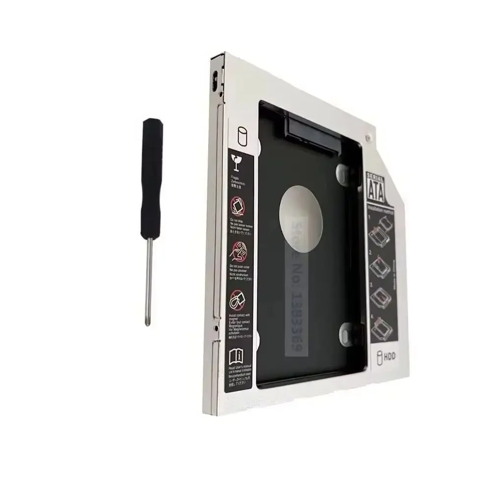 2nd Secondary HDD SSD Hard Drive Optical bay Caddy Bracket for Asus F550C F550CA Q550LF X450LD X552L F550CC X550Z X550ZA N550JX