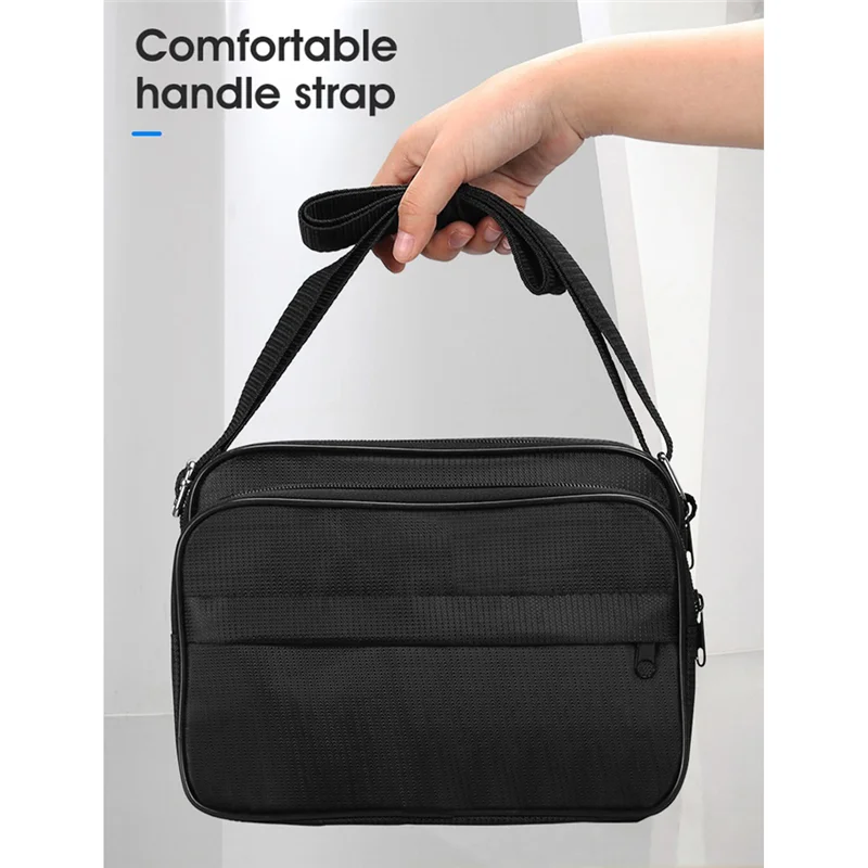 A26F-FTTH Special Tool Kit Fiber Optic Tool Empty Package Hardware / Network Tools Storage Bag 24Cmx10cmx18cm(Empty Package)