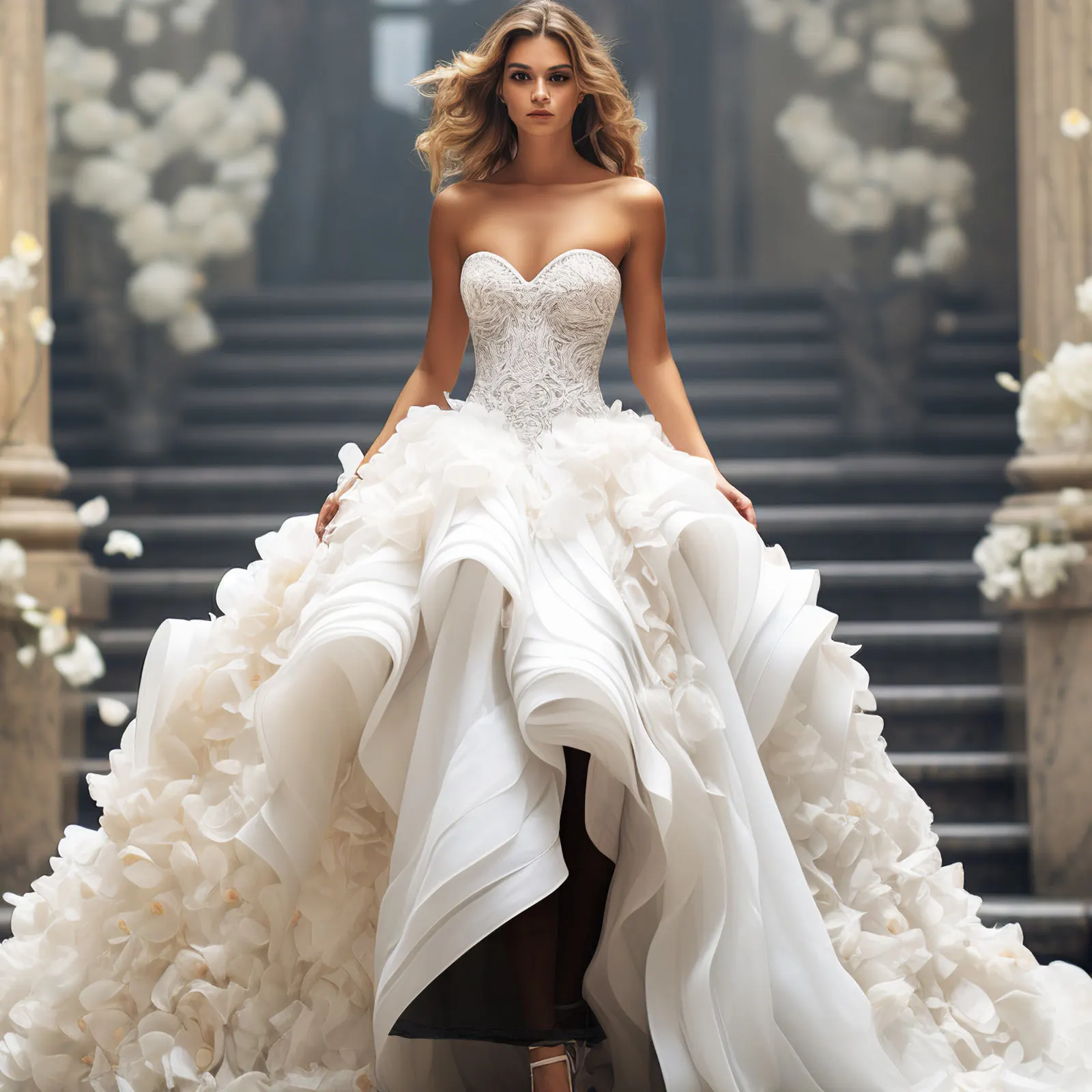 

Свадебный многослойный фатиновый подъюбник с эластичным поясом, полноразмерная длинная юбка для свадебного платья и Quinceanera