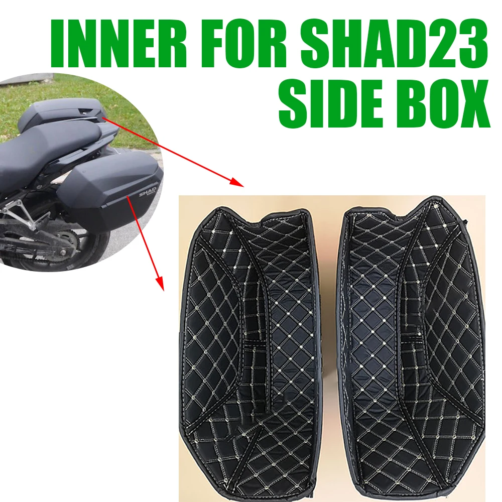 

For SHAD SH23 SH 23 Motorcycle Side Case Liner Luggage Box Inner Container Trunk Case Protector Lining Bag Portable Accessories