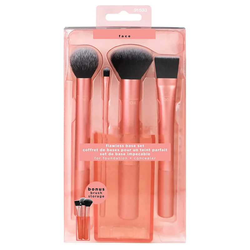 Popular Full Set of Makeup Brush Set Powder Blusher Brush Halo Dye Brush Eye Shadow Brush Beauty Egg