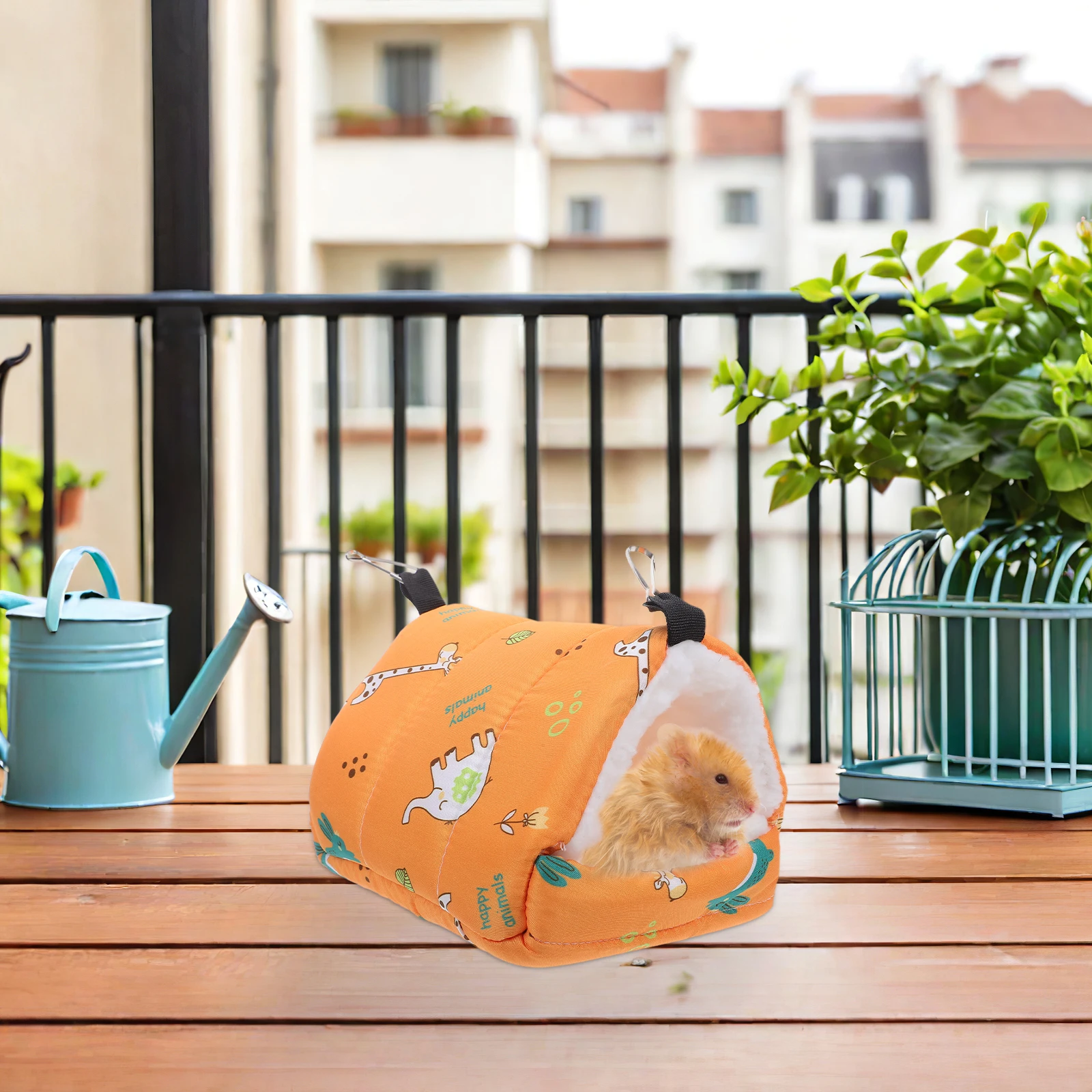 

Parrot Nest Bed - Thickened Winter Warm Hamster Hanging Hammock for Small Pets - Cozy Shelter for Guinea Pig Chinchilla