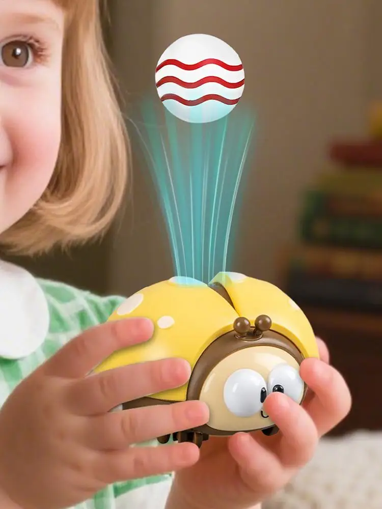Ballons coccinelle électriques pour enfants, boule flottante, jouet Puzzle coccinelle mignon pour bébé, jouet interactif avec chargeur USB