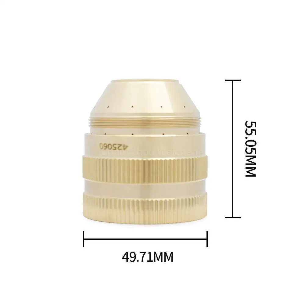 Jiusheng Tapa de retención de corte por plasma de cobre 425060 425160 HC-4200 Consumibles de antorcha